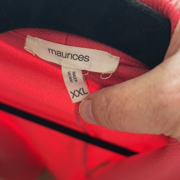 Coral blazer with 3/4 length sleeves - Picture 3 of 3